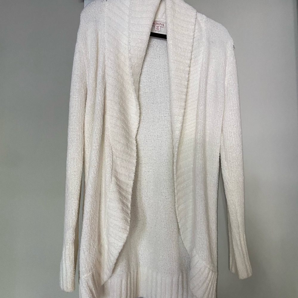 Small cream cardigan